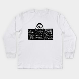 Its Time For Save Our Future Kids Long Sleeve T-Shirt